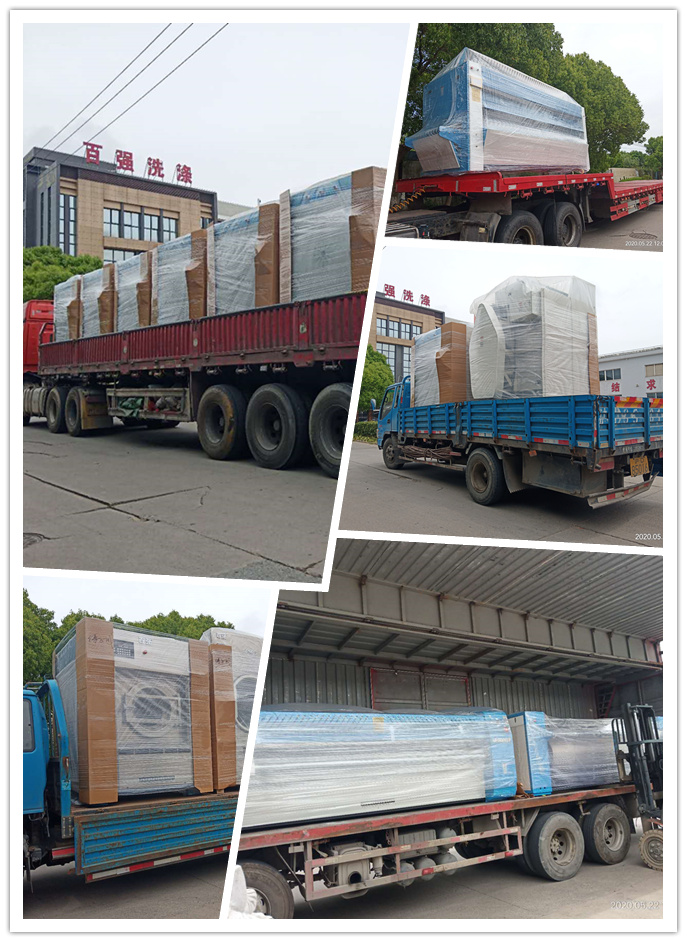 上海 北京 遵義 洛陽客戶 訂購的百強洗滌設備 今日發貨啦！