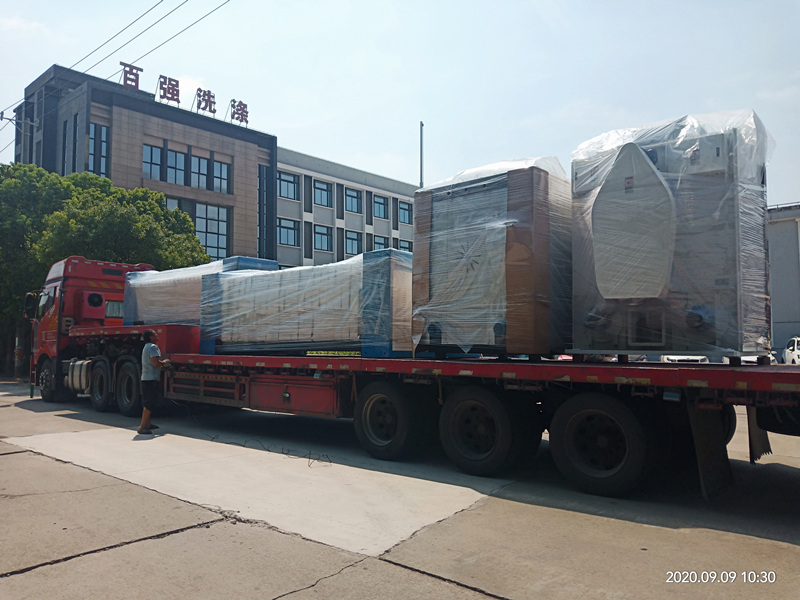 9月9日百強洗滌設備發(fā)貨重慶
