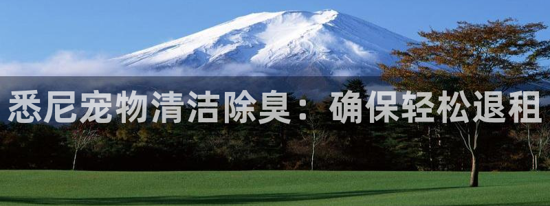 尊龙ag旗舰厅官网登录：悉尼宠物清洁除臭：确保轻松退租