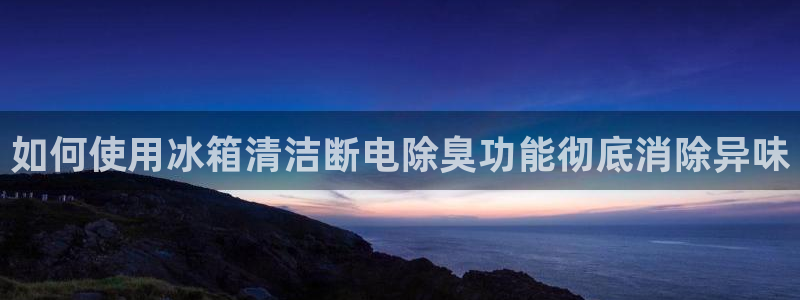 尊龙app登录不了：如何使用冰箱清洁断电除臭功能彻底消除