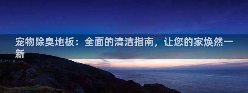 凯时平台登录：宠物除臭地板：全面的清洁指南，让您的家焕然