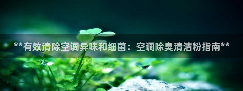 d88尊龙平台开户：**有效清除空调异味和细菌：空调除臭