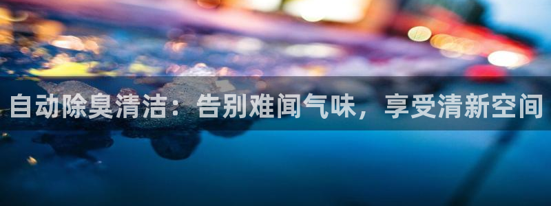 尊龙app注册官网：自动除臭清洁：告别难闻气味，享受清新
