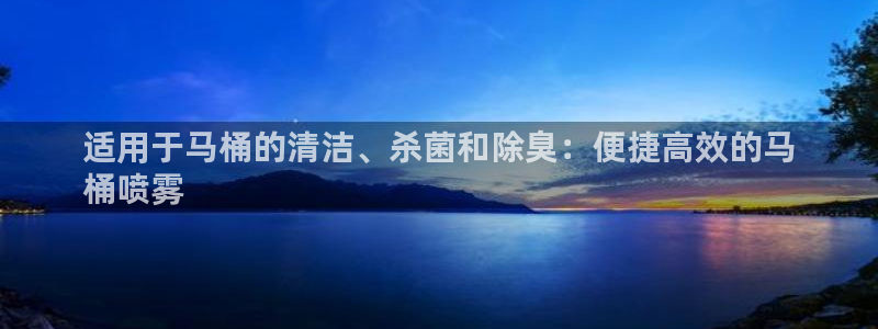 尊龙人生就是博D88：适用于马桶的清洁、杀菌和除臭：便捷